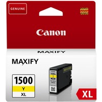 Canon Cartuccia d'inchiostro giallo a resa elevata PGI-1500XL Inchiostro a base di pigmento, 1 pz