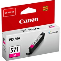 Canon Cartuccia d'inchiostro magenta CLI-571M Resa standard, Inchiostro a base di pigmento, 7 ml, 306 pagine, 1 pz