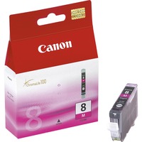 Canon Cartuccia d'inchiostro magenta CLI-8M Inchiostro a base di pigmento, 1 pz, Vendita al dettaglio
