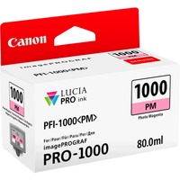 Canon Cartuccia d'inchiostro magenta fotografico PFI-1000PM Inchiostro colorato, 80 ml