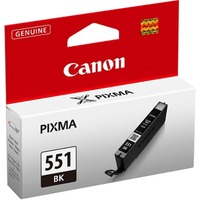 Canon Cartuccia d'inchiostro nero CLI-551BK Resa standard, Inchiostro colorato, 1 pz, Vendita al dettaglio