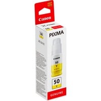 Canon GI-50 Y, Resa elevata, Flacone d'inchiostro, Giallo Resa elevata, Flacone d'inchiostro, Giallo, Inchiostro a base di pigmento, 7700 pagine, 1 pz