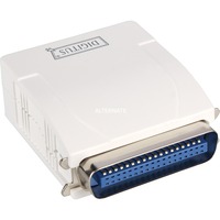 Digitus Print Server Fast Ethernet , parallelo bianco, parallelo, Bianco, LAN, status, Taiwan, LAN Ethernet, IEEE 802.3, IEEE 802.3u, 10,100 Mbit/s