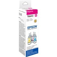 Epson 664 EcoTank flacone inchiostro magenta Magenta, Epson, EcoTank L555 EcoTank L355 EcoTank ET-4550 EcoTank ET-4500 EcoTank ET-3600 EcoTank ET-2650 EcoTank..., Grigio, 70 ml, Indonesia