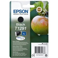 Epson Apple Inchiostro nero singolo DURABrite Ultra Mela T1291 Nero, Inchiostro a base di pigmento, 11,2 ml, 1 pz, 385 pagine