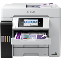 Epson EcoTank ET-5880 grigio, Ad inchiostro, Stampa a colori, 4800 x 2400 DPI, A4, Stampa diretta, Nero, Bianco