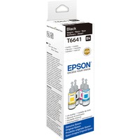 Epson Flacone inchiostro Nero Nero, Epson, EcoTank L555 EcoTank L355 EcoTank ET-4550 EcoTank ET-4500 EcoTank ET-3600 EcoTank ET-2650 EcoTank..., 70 ml, Grigio, 70 ml