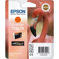 Epson Flamingo Cartuccia Arancio Inchiostro a base di pigmento, 11,4 ml, 1 pz, Vendita al dettaglio