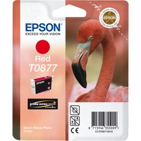 Epson Flamingo Cartuccia Rosso Inchiostro a base di pigmento, 11,4 ml, 1 pz, Vendita al dettaglio