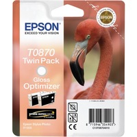 Epson Flamingo Twinpack Gloss Optimizer, Inchiostro Inchiostro a base di pigmento, 1 pz, Confezione multipla, Vendita al dettaglio