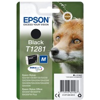 Epson Fox Cartuccia Nero Inchiostro a base di pigmento, 5,9 ml, 185 pagine, 1 pz