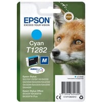 Epson Fox Inchiostro ciano singolo DURABrite Ultra Volpe T1282 Ciano, 3,5 ml, 1 pz, 260 pagine