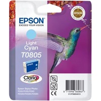 Epson Hummingbird Cartuccia Ciano-chiaro, Inchiostro Inchiostro a base di pigmento, 7,4 ml, 1 pz, Vendita al dettaglio
