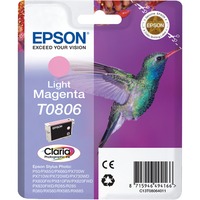 Epson Hummingbird Cartuccia Magenta chiaro Inchiostro a base di pigmento, 7,4 ml, 1 pz, Vendita al dettaglio