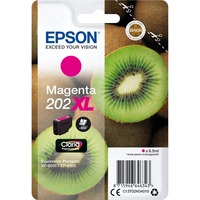 Epson Kiwi Singlepack Magenta 202XL Claria Premium Ink, Inchiostro Resa elevata (XL), Inchiostro a base di pigmento, 8,5 ml, 650 pagine, 1 pz