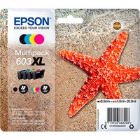 Epson Multipack 4-colours 603XL Ink, Inchiostro Resa elevata (XL), 8,9 ml, 4 ml, 1 pz, Confezione multipla