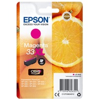 Epson Oranges Cartuccia Magenta T33XL Claria Premium Resa elevata (XL), Inchiostro a base di pigmento, 8,9 ml, 650 pagine, 1 pz