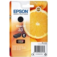 Epson Oranges Cartuccia Nero T33 Claria Premium Resa standard, Inchiostro a base di pigmento, 6,4 ml, 250 pagine, 1 pz
