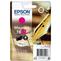 Epson Pen and crossword Cartuccia Penna e cruciverba Magenta Inchiostri DURABrite Ultra 16XL, Inchiostro Resa elevata (XL), Inchiostro a base di pigmento, 6,5 ml, 450 pagine, 1 pz