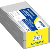 SJIC22P(Y): Ink cartridge for ColorWorks C3500 (yellow)