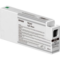 Epson Singlepack Light Black T824700 UltraChrome HDX/HD 350ml Inchiostro a base di pigmento, 350 ml, 1 pz