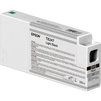 Epson Singlepack Light Black T824700 UltraChrome HDX/HD 350ml, Inchiostro Inchiostro a base di pigmento, 350 ml, 1 pz
