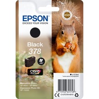 Epson Squirrel Singlepack Black 378 Claria Photo HD Ink, Inchiostro Resa standard, Inchiostro a base di pigmento, 5,5 ml, 240 pagine, 1 pz