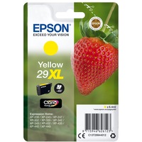 Epson Strawberry Cartuccia Fragole Giallo Inchiostri Claria Home 29XL Resa elevata (XL), Inchiostro a base di pigmento, 6,4 ml, 450 pagine, 1 pz