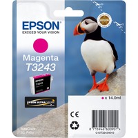 Epson T3243 Magenta Inchiostro a base di pigmento, 14 ml, 980 pagine, 1 pz