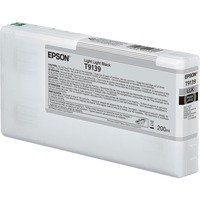 Epson T9139 Light Light Black Ink Cartridge (200ml), Inchiostro Resa standard, Inchiostro a base di pigmento, 200 ml, 1 pz
