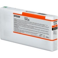 Epson T913A Orange Ink Cartridge (200ml), Inchiostro Resa standard, Inchiostro a base di pigmento, 200 ml, 1 pz