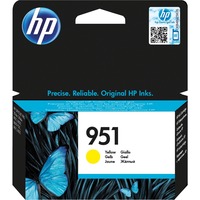 HP Cartuccia originale di inchiostro giallo 951 Resa standard, Inchiostro a base di pigmento, 8 ml, 700 pagine, 1 pz