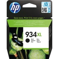 HP Cartuccia originale inchiostro nero ad alta capacità 934XL Resa elevata (XL), Inchiostro a base di pigmento, 25,5 ml, 1000 pagine, 1 pz