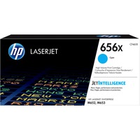 HP Cartuccia toner ciano originale ad alta capacità LaserJet 656X 22000 pagine, Ciano, 1 pz