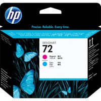 HP Testina di stampa magenta e ciano 72 Inchiostro colorato, 1 pz