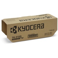 Kyocera TK-3100 cartuccia toner 1 pz Originale Nero 12500 pagine, Nero, 1 pz