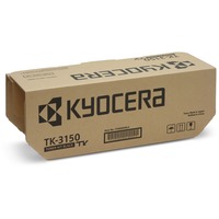 Kyocera TK-3150 cartuccia toner 1 pz Originale Nero 14500 pagine, Nero, 1 pz