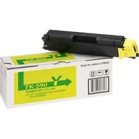 Kyocera TK-590Y cartuccia toner 1 pz Originale Giallo 5000 pagine, Giallo, 1 pz