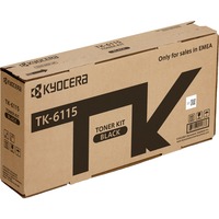 Kyocera TK-6115 cartuccia toner 1 pz Originale Nero Nero, 1 pz