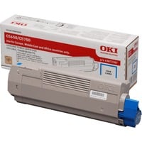 OKI 43872307 cartuccia toner 1 pz Originale Ciano 2000 pagine, Ciano, 1 pz