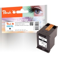 Peach 314231 cartuccia d'inchiostro 1 pz Nero Inchiostro a base di pigmento, 1 pz