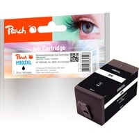 Peach 320001 cartuccia d'inchiostro Compatibile Nero Inchiostro a base di pigmento