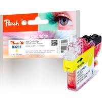 Peach 320477 cartuccia d'inchiostro 1 pz Compatibile Giallo Inchiostro a base di pigmento, 6 ml, 400 pagine, 1 pz, Confezione singola