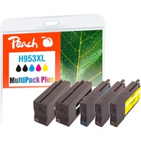 Peach PI300-729 cartuccia d'inchiostro 5 pz Compatibile Resa elevata (XL) Nero, Ciano, Magenta, Giallo Resa elevata (XL), Nero, Ciano, Magenta, Giallo, 118 ml, 63 ml, 5 pz, 4990 pagine