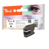 Peach PI500-130 cartuccia d'inchiostro 1 pz Compatibile Resa standard Nero Resa standard, 15 ml, 725 pagine, 1 pz