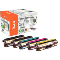 Peach PT844 cartuccia toner 5 pz Compatibile Nero, Ciano, Magenta, Giallo 13000 pagine, 12000 pagine, Nero, Ciano, Magenta, Giallo, 5 pz