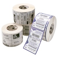 Zebra Z-Ultimate 3000T Bianco, Etichetta bianco, Bianco, Trasferimento termico, 2,54 cm