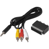 Immagine di  0000/3649 cavo e adattatore video RCA 3 x RCA Nero