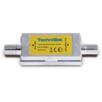 TechniSat Inline Block Amplifier Combinatore di cavi Argento argento, Combinatore di cavi, 75 Ω, 950 - 2150 MHz, Argento, Femmina, 22 g