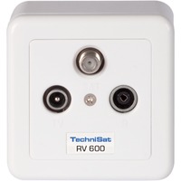 TechniSat TechniPro RV 600-13 cassetta di scarico Bianco bianco